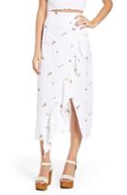 Women's Afrm Sunset Midi Skirt - White