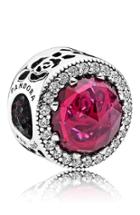 Women's Pandora Disney Belle's Radiant Rose Charm