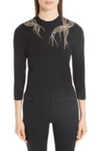 Women's Show Me Your Mumu Snowflake Cable Knit Sweater