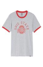 Men's '47 Ohio State Buckeyes Ringer T-shirt - Grey