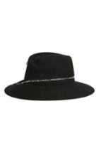 Women's Maison Michel Virginie Fur Felt Hat - Black