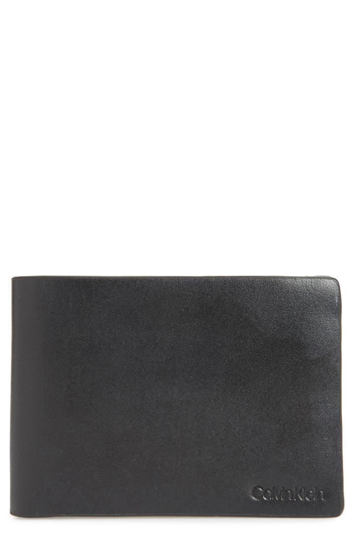 Men's Calvin Klein Slim Leather Bifold Wallet -