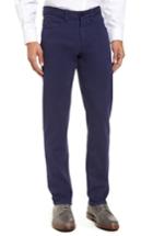 Men's Bugatchi Straight Leg Five-pocket Pants X 32 - Blue