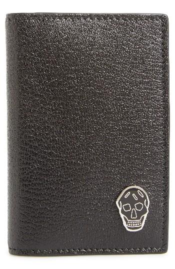 Men's Alexander Mcqueen Skull Pocket Organizer -
