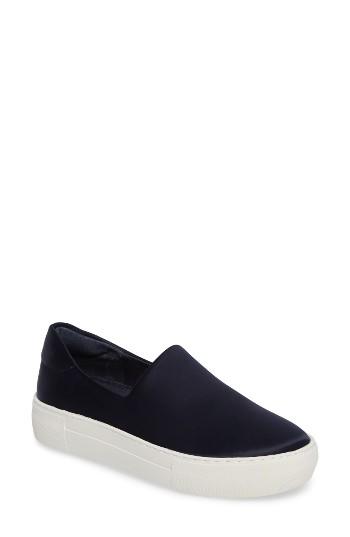 Women's Jslides Abba Slip-on Platform Sneaker M - Blue