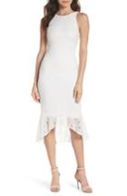 Women's Ali & Jay Sparkling Rose Stretch Lace Midi Dress - White