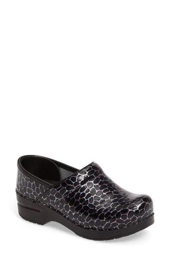Women's Dansko 'professional' Clog .5-10us / 40eu M - Black