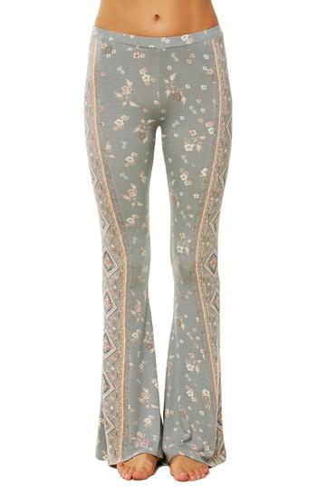 Women's O'neill Kelli Knit Flare Pants - Grey