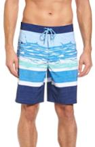 Men's Vineyard Vines At Sea Scenic Board Shorts - Blue