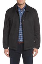 Men's Cole Haan Signature Faux Shearling Lined Jacket - Black