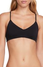 Women's Volcom Simply Seamless Bikini Top - Black