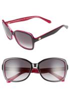 Women's Kate Spade New York 'ayleens' 56mm Sunglasses -