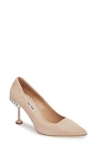 Women's Miu Miu Jeweled Pump Us / 40eu - Beige
