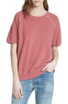 Women's The Great. Short Sleeve Sweatshirt - Red