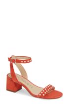 Women's Sole Society Hezzter Studded Sandal .5 M - Coral