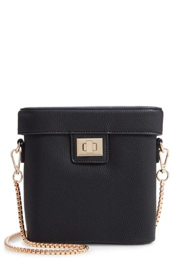Jules Kae Lindsey Faux Leather Crossbody Bag - Black