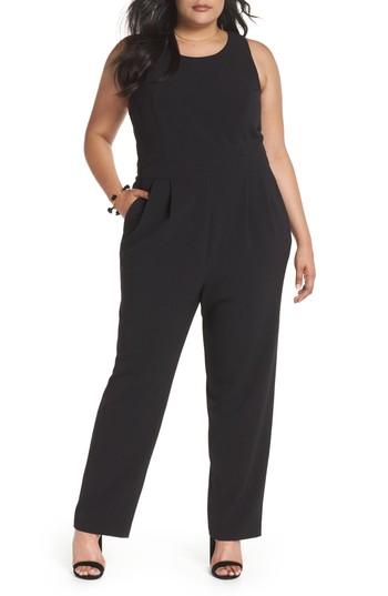 Women's 1901 Bow Back Jumpsuit (similar To 12w) - Black