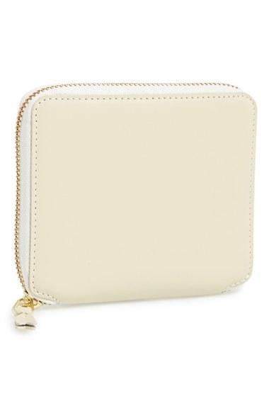 Men's Comme Des Garcons 'classic' French Wallet - Ivory