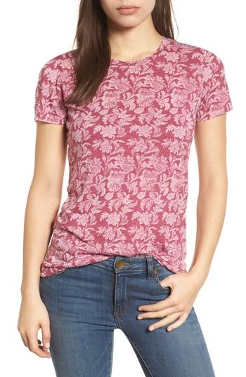 Women's Lucky Brand Print Tee - Pink