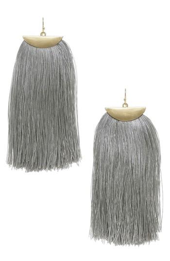 Women's Stella + Ruby Fringe Tassel Earrings