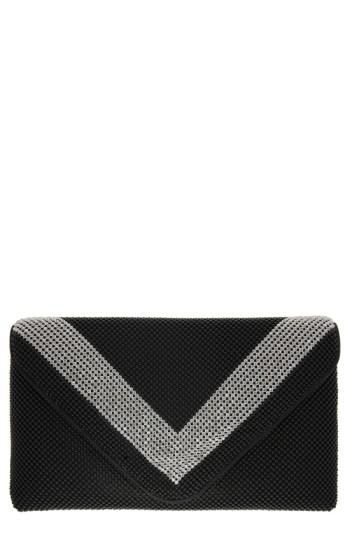 Nina Ball Kiralee Mesh Clutch - Black