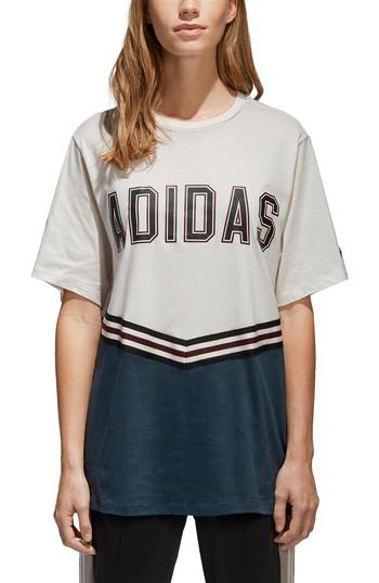 Women's Adidas Adibreak Tee - White