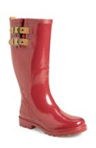 Women's Chooka 'top Solid' Rain Boot M - Red