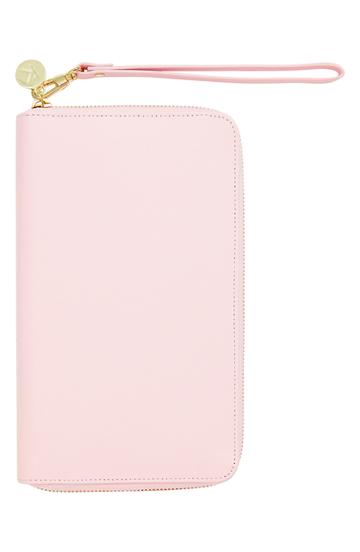 Women's Kikki.k Leather Zip-around Travel Wallet -