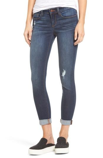 Women's Sp Black Roll Cuff Skinny Jeans