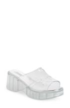 Women's Jeffrey Campbell Jelli Slide Sandal M - White