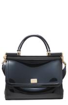 Dolce & Gabbana Medium Sicily Pvc Satchel - Black