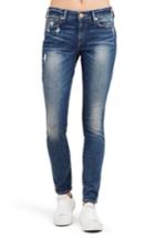 Women's True Religion Brand Jeans Jennie Curvy Ankle Skinny Jeans - Blue