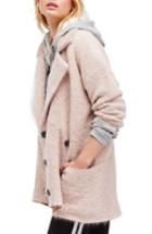 Women's Free People Take Two Sweater Coat - Pink