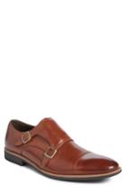 Men's The Rail Torance Double Monk Strap Shoe -6.5us / 40eu - Brown