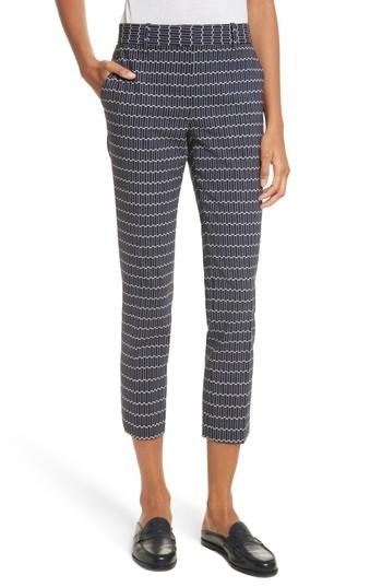 Women's Theory Treeca Stretch Wool Cigarette Pants - Blue