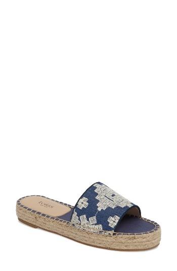 Women's Botkier Jenny Slide Sandal M - Blue