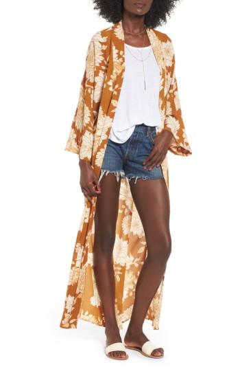 Women's Mimi Chica Long Jacket - Yellow