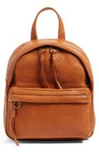Madewell Mini Lorimer Leather Backpack - Brown