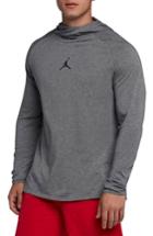 Men's Nike Dry 23 Alpha Hooded Shirt - Grey