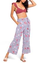 Women's L Space Floral Bay Smith Cover-up Pants - White