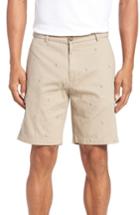 Men's Tailorbyrd Baden Bird Fit Chino Shorts, Size 30 - Brown