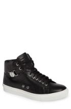 Men's Versace Collection High Top Sneaker With Side Medallion