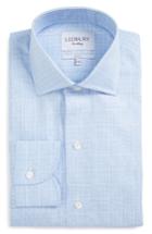 Men's Ledbury Supercore Slim Fit Windowpane Dress Shirt
