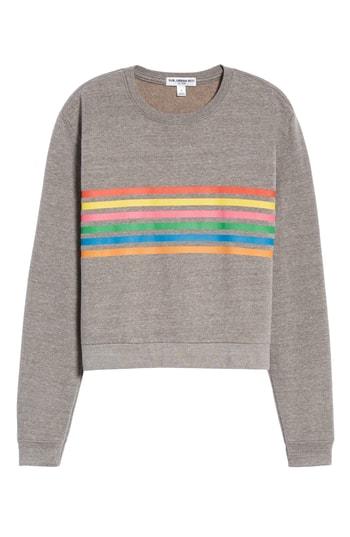 Women's Sub Urban Riot Laguna Stripe Natasha Sweatshirt
