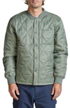 Men's Brixton Crawford Quilted Jacket - Green