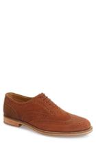 Men's J Shoes 'charlie ' Wingtip Oxford, Size 9 M - Brown