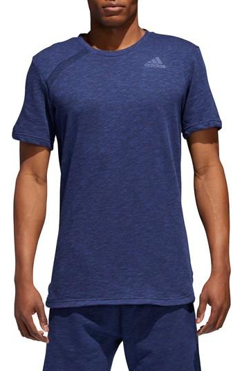 Men's Adidas Regular Fit Crewneck T-shirt - Blue
