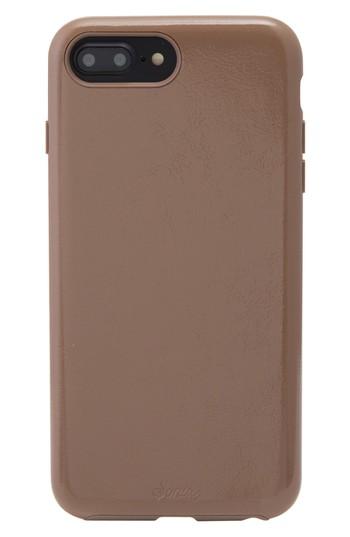 Sonix Tan Patent Faux Leather Iphone 6/6s/7/8 Case - Beige