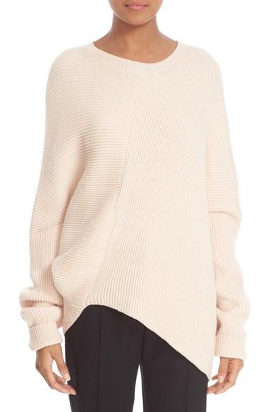 Women's Stella Mccartney Asymmetrical Wool Sweater