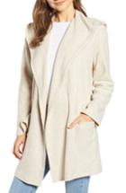 Women's Volcom Lil Zip Front Fleece Hoodie, Size - Pink